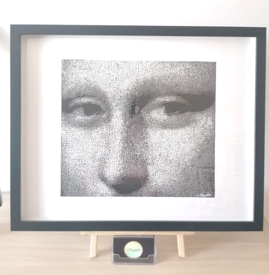 Detail from Leonardo da Vinci’s Painting “Mona Lisa”