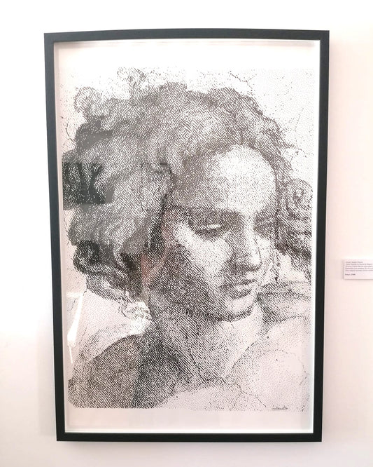 Detail from Michelangelo’s Fresco “The Prophet Ezekiel”