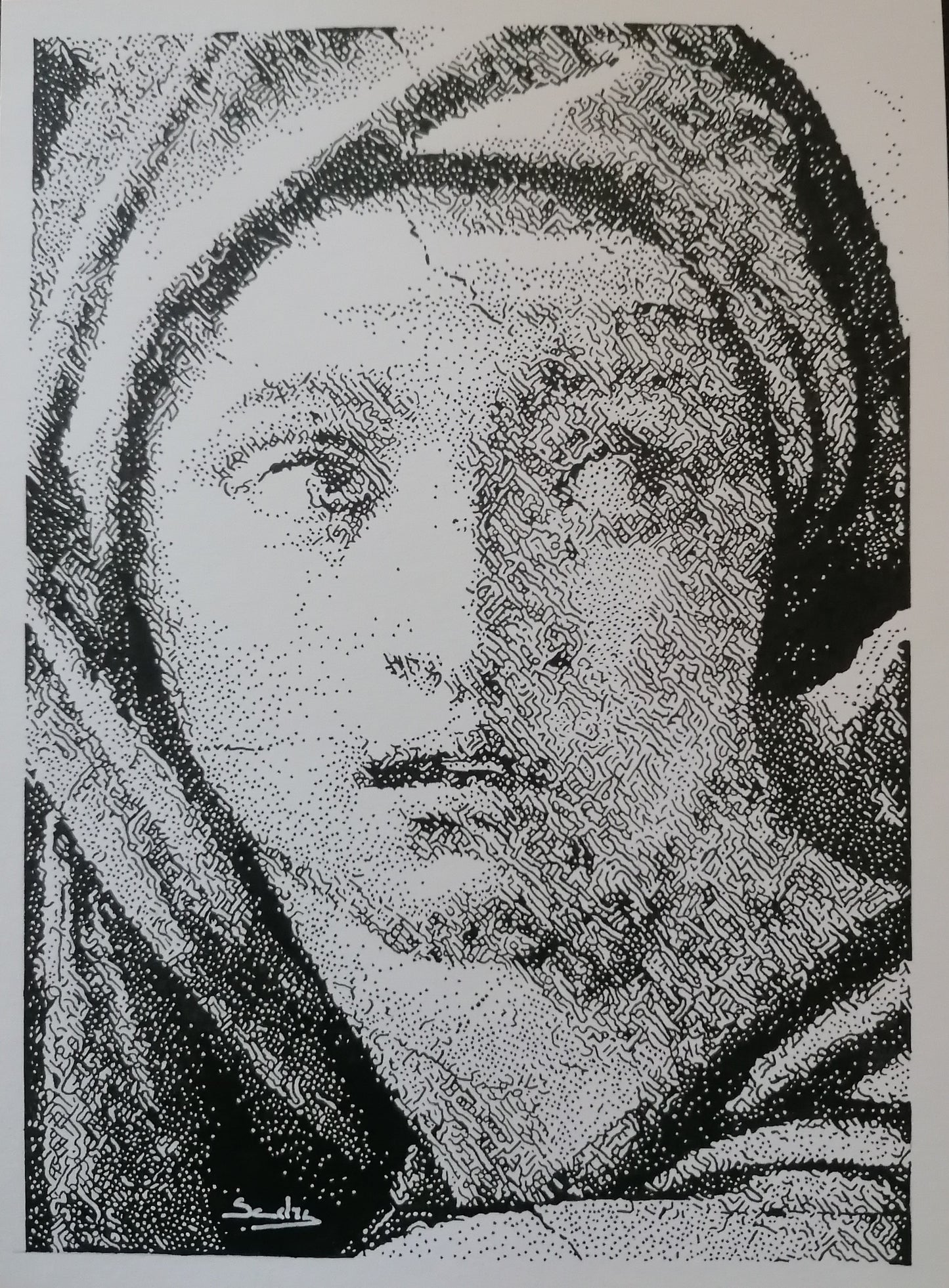 Detail from Michelangelo's fresco “Delphic Sybil”