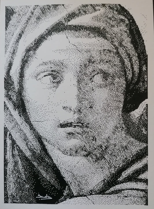 Detail from Michelangelo's fresco “Delphic Sybil”