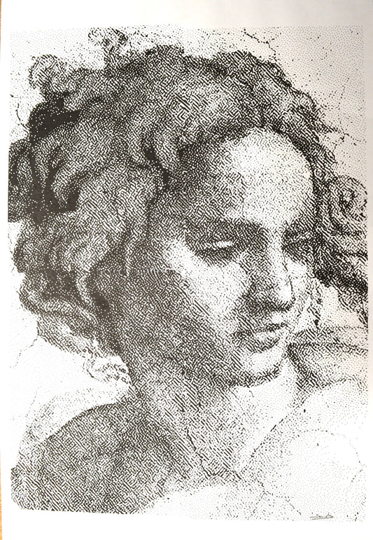 Detail from Michelangelo’s Fresco “The Prophet Ezekiel”